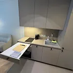 New Cozy Designer In Uzupis Walk To Old Town In A Luxury Building Garden View Balcony Apartment Vilnius